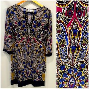 London Times shift dress, size 6, gorgeous colors!